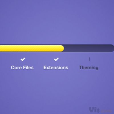 Vibrant Sectional Progress Bar by Alex Pascal on Dribbble
